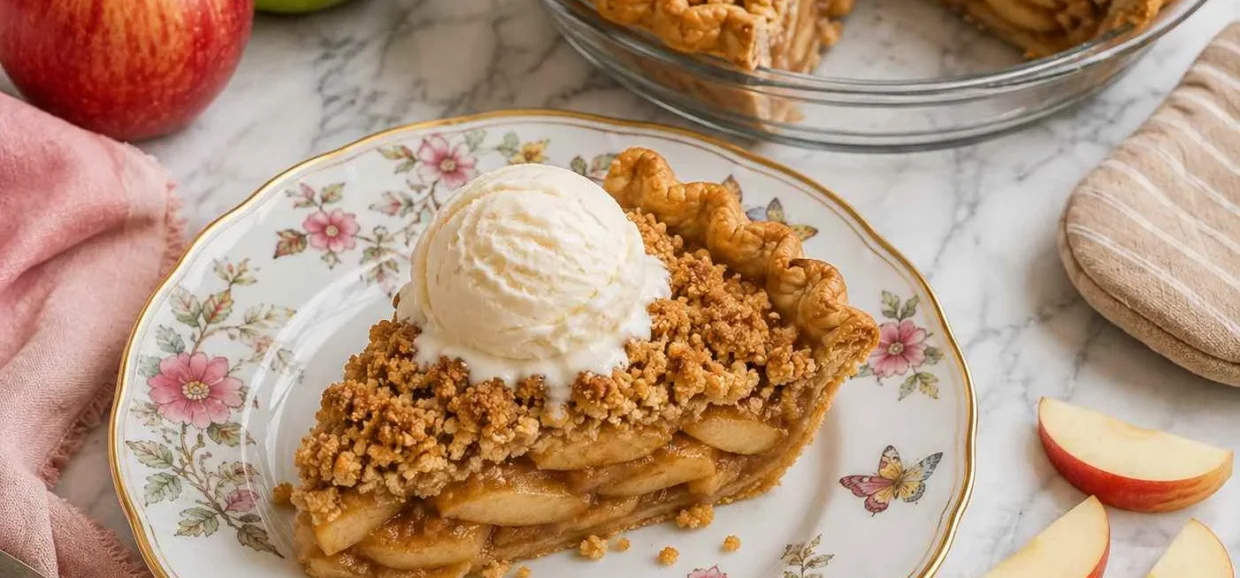 Apple Crumble Pie