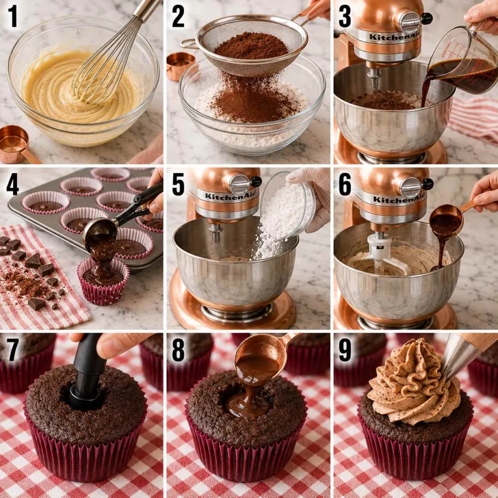 Mohca Cupcake grid