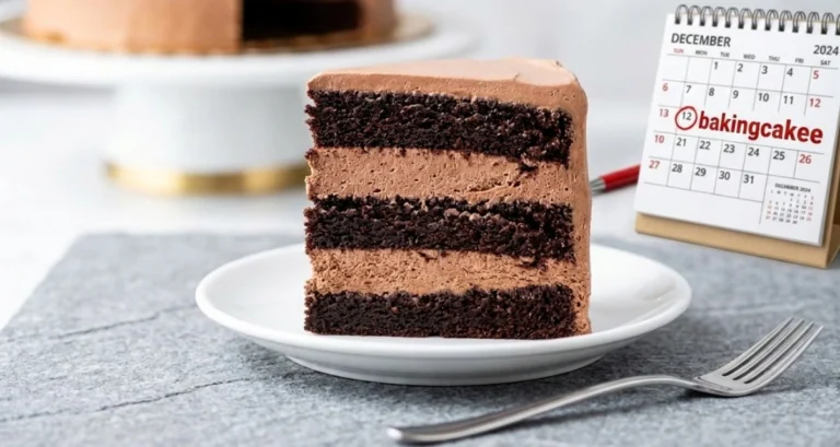 Moist Chocolate Cake with Ganache
