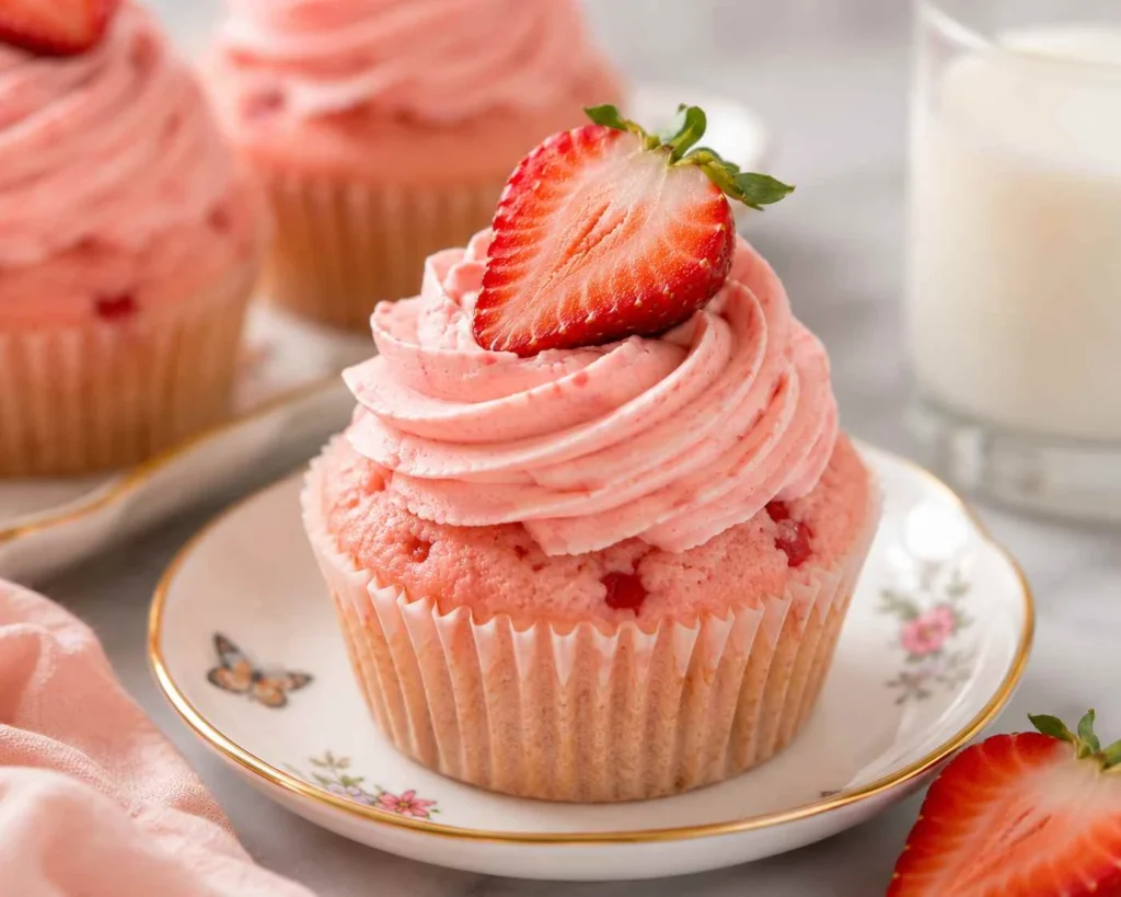 Strawberry Cupcakes