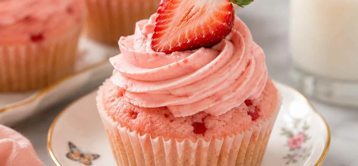 Strawberry Cupcakes