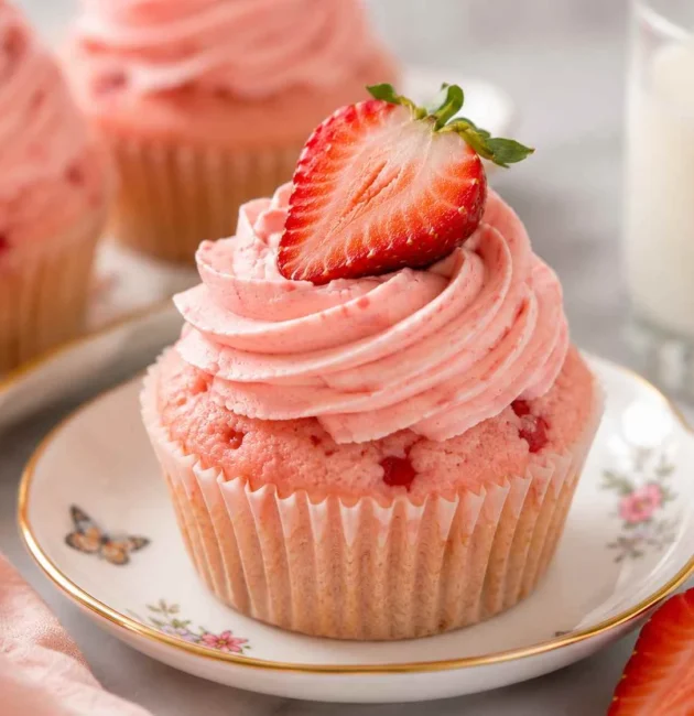 Strawberry Cupcakes