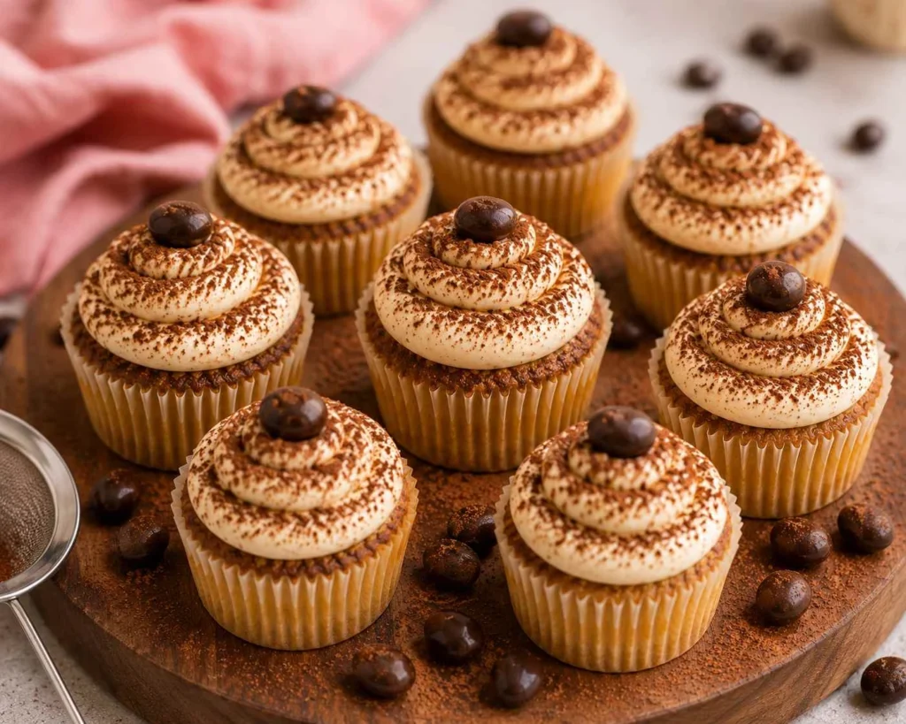 Tiramisu cupcakes