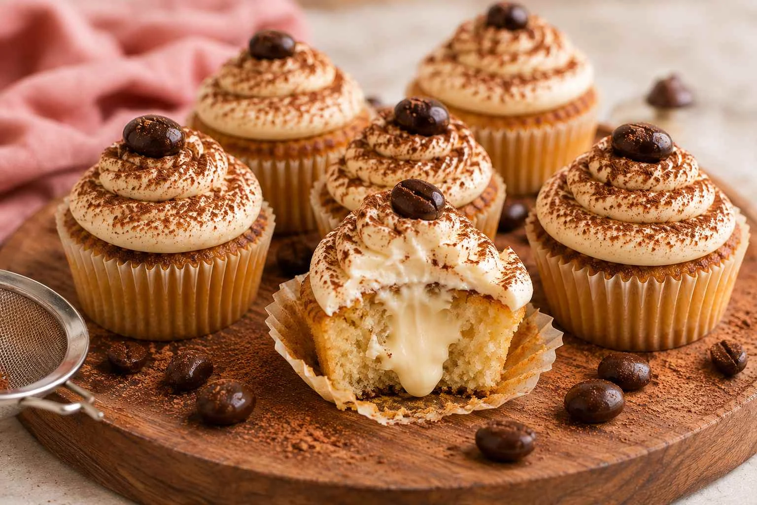 Tiramisu Cupcakes
