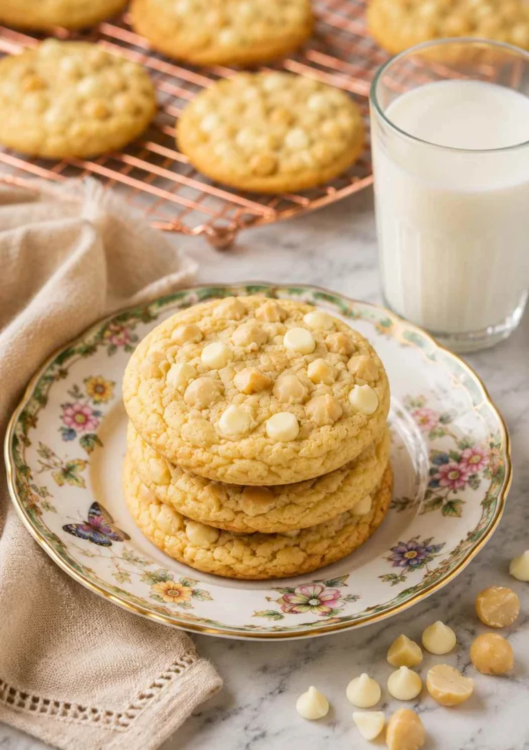 White Chocolate Macadamia Nut Cookies