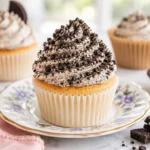 Oreo Cupcakes Recipe With Crushed Oreo Frosting