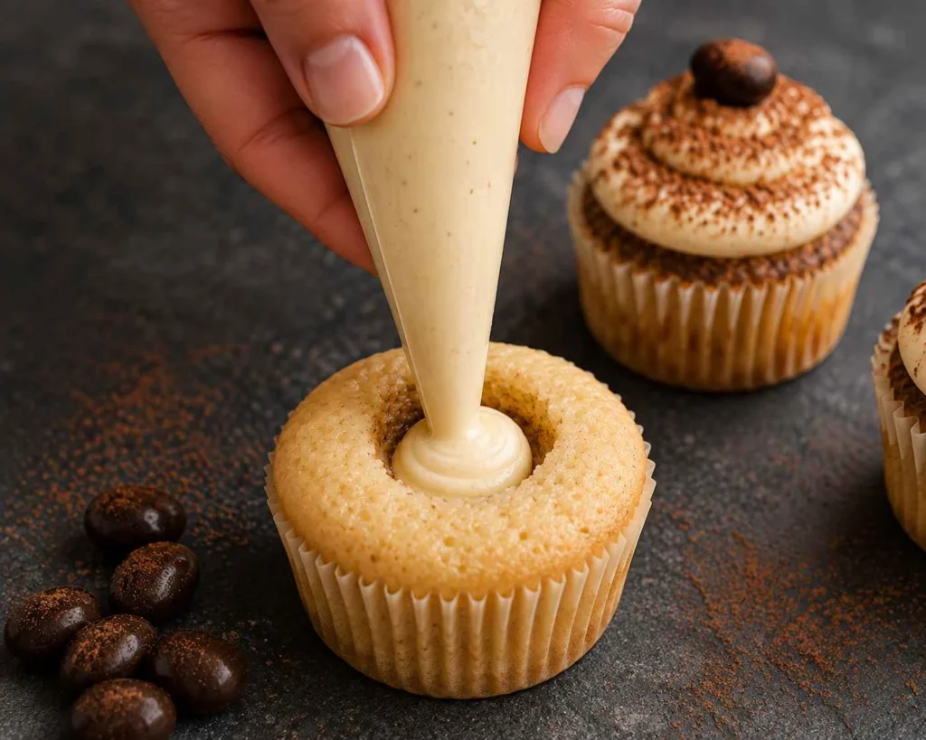 Tiramisu cupcakes